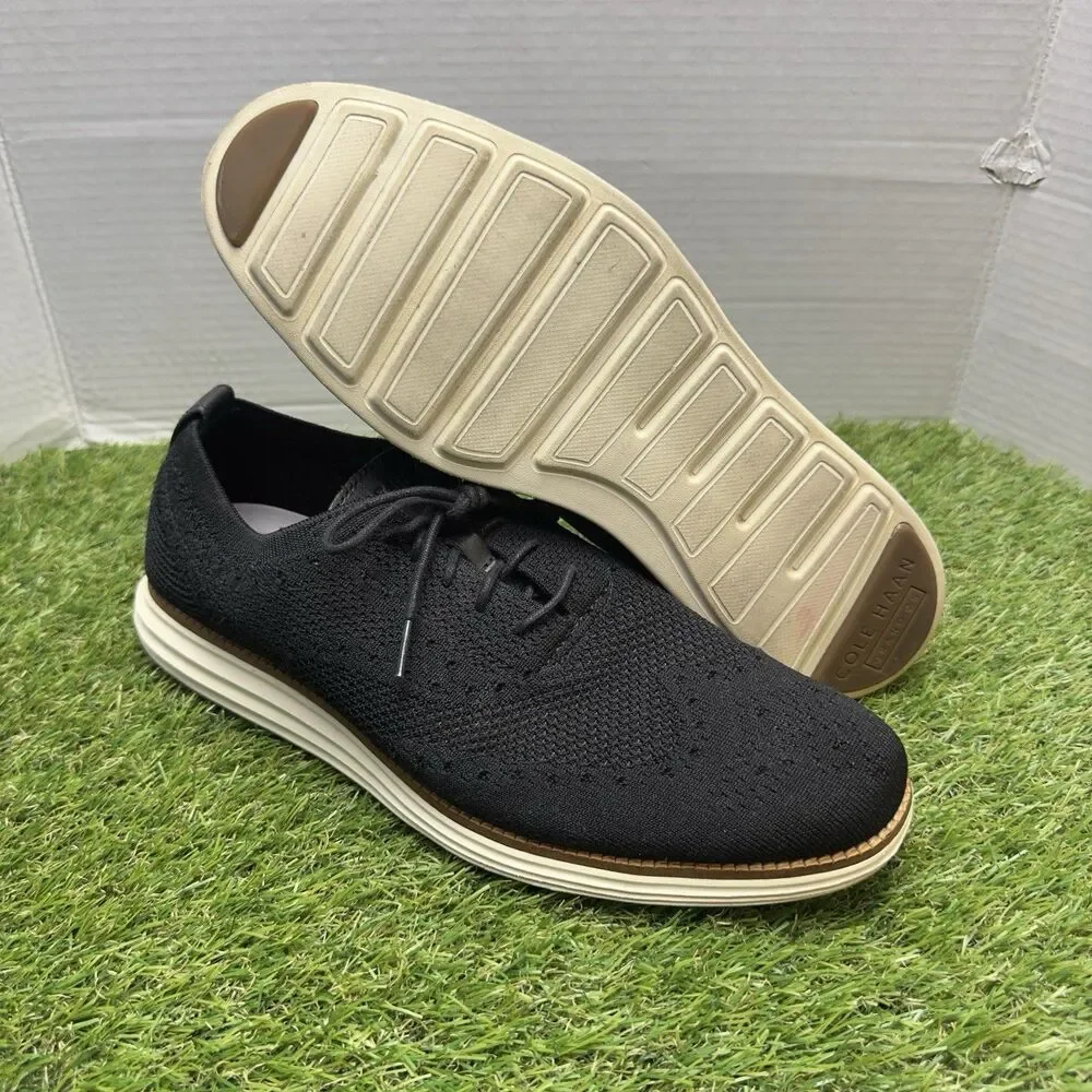 Cole Haan Shoes Mens Size 11.5 M Grand OS Wingtip Oxford Stitchlite C27959 Black